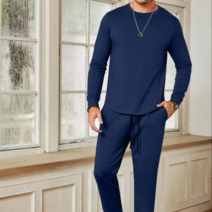 OEM Logo personnalisé Pullover Survêtement pour hommes Meilleur prix Vente chaude Coton Polyester Joggers Pantalon de survêtement Hiver Survêtement - Product Image 1