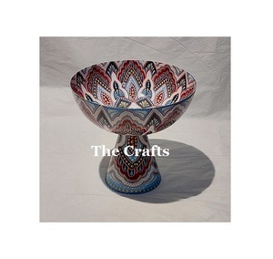 Cuenco de hierro para chocolates con soporte de madera, utensilios de cocina de forma redonda, cuenco para servir para uso de vajilla de boda - Product Image 3