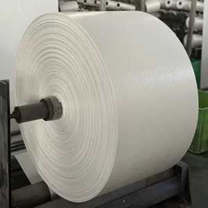 Vendita calda di materiale naturale rotolo di sacchetto di imballaggio adatto per cemento tessuto per stoccaggio imballaggio fornitore dal Vietnam