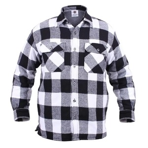 Camisas de franela para hombre de talla alta con etiqueta de diseño personalizado de franela de nueva cultura - Product Image 6