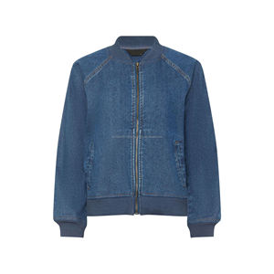 Vestes en jean pour femmes à col rabattu, fermeture boutonnée, en coton respirant de qualité supérieure, prix usine, service OEM personnalisé, idéales pour l'hiver - Product Image 4