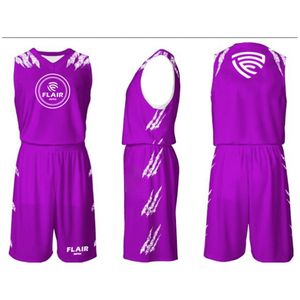 Ensemble d'uniformes de basket-ball de haute qualité pour hommes impression numérique personnalisable chemise de sport respirante hauts shorts - Product Image 3