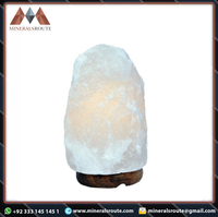 Lampe en sel rose de l'Himalaya 100% naturelle, sculptée à la main, emballée dans une boîte en carton, haute qualité, certifiée ISO, pour la décoration de la maison, fabricant