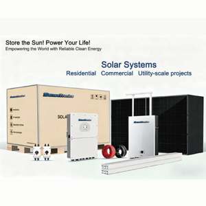 Système solaire hybride tout-en-un à haute efficacité 25KW Système d'énergie solaire complet pour grande <span class=keywords><strong>maison</strong></span> - Product Image 1