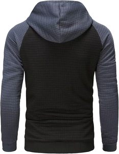 Sudadera con Capucha Premium para Hombre, Talla Grande, 100% Poliéster, Teñida, Forrada, con Logotipo Personalizado Tejido, para Invierno - Product Image 2