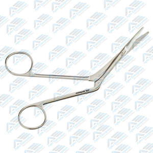 Heymann Turbinectomie Ciseaux Oreille Nez et Chirurgie De La Gorge Angle De Courbe Ciseaux Chirurgicaux Instruments Dentaires Outils Médicaux - Product Image 6