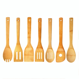 Utensilios de cocina de madera Cucharas Espátula para cocina SERVIDOR DE ENSALADA DE MADERA JUEGO DE 2 HECHO A MANO ÚNICO KETCHENWAR - Product Image 3