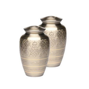 Wholesale Custom Metal Cremation Urn Artisan Crafted Personalized Tribute for Adult <b>Ashes</b> Funeral Supplies - Product Image 1