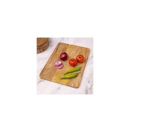 Tabla de cortar de diseño estándar hecha de madera de primera calidad para frutas y verduras de proveedor indio - Product Image 2