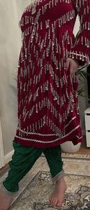 Afghan Kuchi <b>Dresses</b> <b>Tribal</b> Ethnic Vintage Kuchi <b>Dress</b>, Afghan/Pakistan Kuchi Party Traditional Vibrant Colors <b>Dresses</b> - Product Image 2