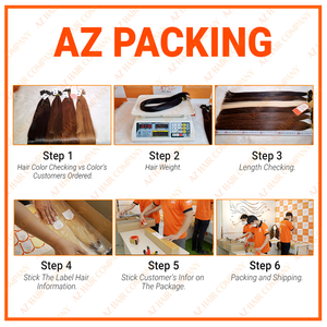 Machine à Extensions de Cheveux Humains en Vrac, Alignée, Double Trame, avec Meilleur Prix de Gros, Super Double Cuticule Dessinée, Remy - Product Image 5