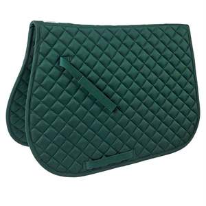 Almohadilla de sillín de poliéster de secado rápido para montar a caballo, transpirable y acabado satinado con forro polar, equipo equino - Product Image 4