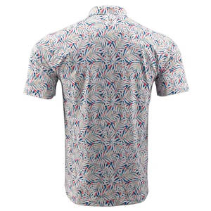 Camiseta Polo Sublimada 100% Algodón Estampada para Hombre, Ajuste Holgado, Logotipo Estampado Personalizado, Transpirable y Cómoda - Product Image 6