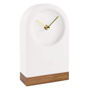 Reloj de Escritorio Cuadrado Blanco Minimalista, Reloj Moderno con Manecillas Negras para Oficina en Casa y Decoración de Escritorio Contemporánea - Product Image 5