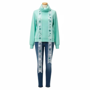 Ruban en organza haute ténacité, motif étoile, transparent, doux, durable, fournitures de décoration pour mariage, cadeaux artisanaux - Product Image 2