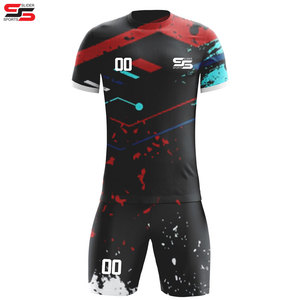 Tenues de football d'été personnalisées de haute qualité, respirantes et légères, avec impression par transfert thermique - Product Image 4