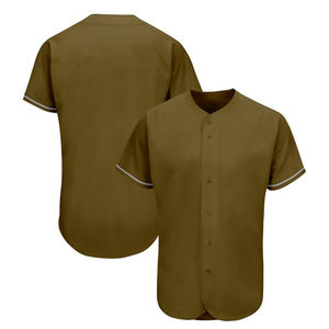 Ropa Deportiva de Béisbol y Sóftbol al por Mayor, Transpirable, con Cuello en V, de Poliéster, de Alta Calidad, Personalizable, para Entrenamiento al Aire Libre - Product Image 6