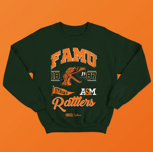 Ropa universitaria unisex personalizada FAMU Florida A & M University Jersey de calidad superior y estilos de Sudadera con capucha para hombres y mujeres - Product Image 2