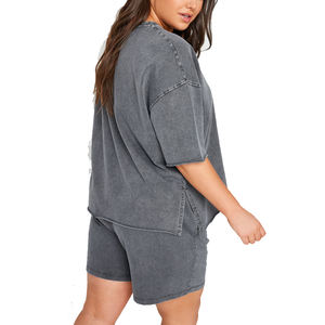 T-shirts surdimensionnés pour femmes, respirants, légers et à séchage rapide, OEM/ODM, 100% coton, impression de logo personnalisée disponible, taille XXS - Product Image 2