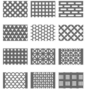 Tôle perforée en aluminium, maille métallique perforée en acier, fil de 1 mm de diamètre, filtres de 2 mm, tôle perforée - Product Image 3