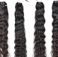 Extensions de cheveux naturels vierges indiens Remy non traités, 100g, double trame machine, toutes couleurs, prix usine de gros