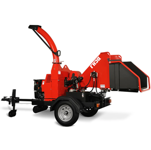 Promotions sur les déchiqueteuses à bois à alimentation hydraulique de 7 pouces avec moteur essence bicylindre de 25 ch et 750 cm³ DCH7 - Product Image 1