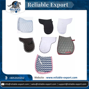 Vente en gros de tapis de selle de cheval tout usage doublure en polycoton design à cru pour usage équestre - Product Image 5
