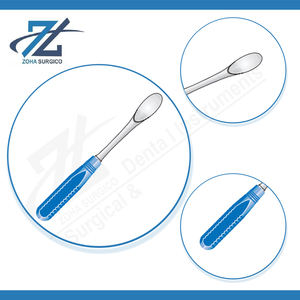 Lève-femelle pour luxation fémorale, 285 mm, cuillère élévatrice 25 mm, manuel, acier inoxydable, poignée en acétal bleu Suregrip, fabriqué au Pakistan - Product Image 4