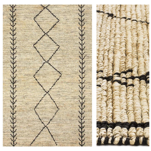 Alfombra tejida plana trenzada de yute reversible ecológica Premium hecha a mano Alfombra tejida Natural con antideslizante para uso doméstico al aire libre - Product Image 3