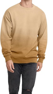 Sweat-shirts pour hommes en coton 100% très vendus, légers, à col rond, en molleton de coton pour hommes - Product Image 5