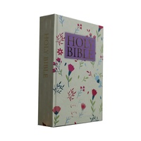 Impresión de Biblias Sagradas Cristianas Personalizadas en Todas las Versiones, Encuadernación Perfecta, Tapa Dura, Papel Offset, Servicios de Impresión