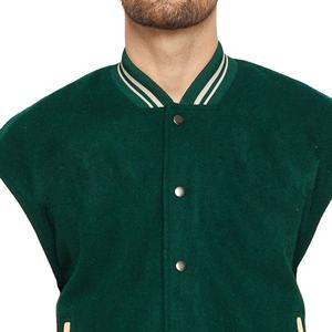 Chaqueta Varsity para Hombre, Colores Elegantes, Calidad Superior, Tela Genuina, MOQ Bajo, Estilo Urbano para Invierno, Superventas - Product Image 1