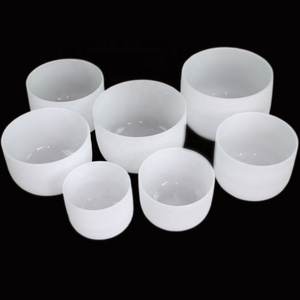 Mưa núi mờ pha lê hát bát âm thanh chữa bệnh tắm 6 '' - 14'' C D E F G A B Lưu ý <span class=keywords><strong>Chakra</strong></span> hát bát đặt 432Hz - Product Image 4