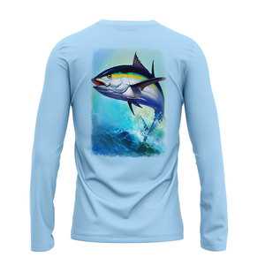 Servicio OEM último diseño camisas de pesca personalizadas camisas de pesca impresión por sublimación camisas de pesca - Product Image 1