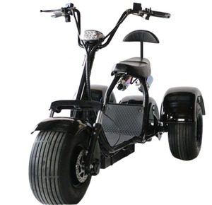 Tout Nouveau Tricycle Électrique Adulte à 3 Roues Citycoco 2000w avec Pédales - Product Image 1