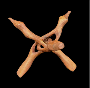 ขาตั้งงูเห่าจีน6นิ้วสำหรับการแสดงหอยเป๋าฮื้อทำจากไม้แกะสลักด้วยมือสง่างาม - Product Image 5