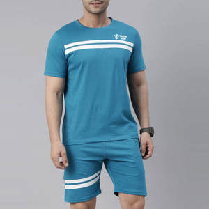 2025 Breathable <b>T</b>-<b>Shirt</b> & <b>Shorts</b> <b>Set</b> New Arrival Wholesale Summer <b>Men</b> Casual <b>T</b>-<b>Shirt</b> & <b>Shorts</b> <b>Set</b> - Product Image 3