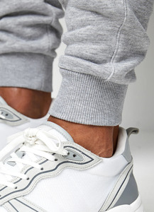 Ensemble de survêtement décontracté gris pour homme, sweat-shirt à col rond et pantalon de jogging en coton respirant, grande taille, avec logo personnalisé, le plus vendu - Product Image 6