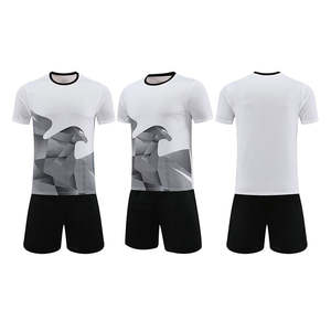 Camiseta de fútbol de poliéster de secado rápido transpirable para hombres, uniforme de entrenamiento de fútbol sublimado de secado rápido transpirable para niños y jóvenes - Product Image 6