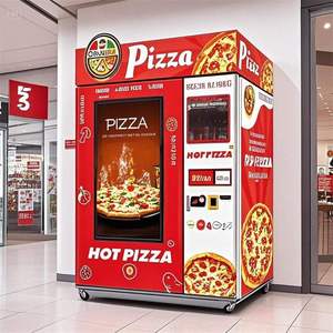 Distributeur automatique de pizzas au poulet chaud, écran tactile, Wi-Fi, paiement par carte et application Cash App - Product Image 1