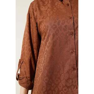 Conjunto 2 Piezas Jacquard Estampado Leopardo Marrón - Product Image 4