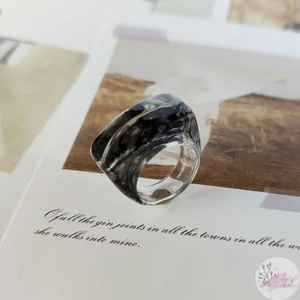 Wholesale Customized Best Quality Handcrafted High Polished Beautiful Colorful Fashion <b>Resin</b> <b>Ring</b> for Women From India - Product Image 4