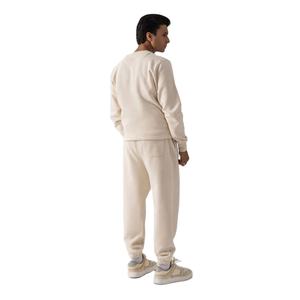 Luxe hommes sweat 100% coton polaire Long pull doux respirant tissu hommes sweat pour l'automne et l'hiver porter - Product Image 5