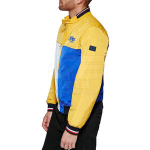 Blouson Bomber en Cuir Personnalisé de Haute Qualité 2025, Col Montant, Hiver, Service OEM, Motif Logo, Tissage Non Tissé Fini - Product Image 3