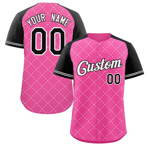 Ropa de béisbol personalizada Jersey de béisbol último diseño patrón con logotipo personalizado nombre y número Jersey de béisbol - Product Image 1