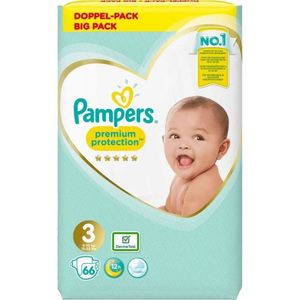 Pañales Premium Pampers Premium Protection con Sistema Transpirable de Confort, Protección Duradera Contra Fugas y Sensación de Secura - Product Image 1