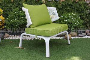 Muebles de jardín de aluminio de ratán polivinílico duradero de marca de Vietnam, Mini sofá de balcón para aplicaciones de patio y jardín - Product Image 4