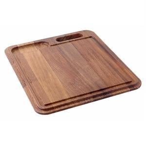Tabla de cortar y servir hecha a mano de madera de acacia y mango de pino Natural personalizada de alta calidad para cocinas y cocinas de comedor de Hotel - Product Image 3