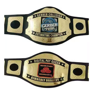 Ceinture de titre de championnat incontestée Rep lica ceinture de championnat de lutte mondiale poids lourd officielle taille adulte 5mm cuir épais - Product Image 6