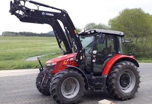 รถแทรกเตอร์มือสอง Massey Ferguson 5610 ขับเคลื่อน 4 ล้อ 70 แรงม้า พร้อมที่ตักด้านหน้าสำหรับขาย - Product Image 5